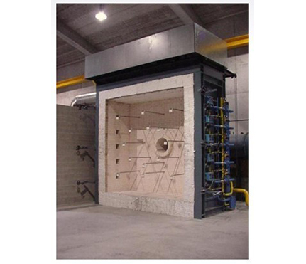 电梯层门耐火试验装置